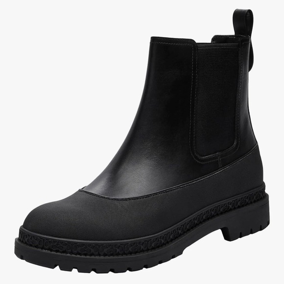 Coach Other - Coach Men's Leather Boots Carver, Black Size 8.5 US MSRP $295